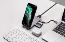 7合1 USB-C集线器和Qi无线充电器
